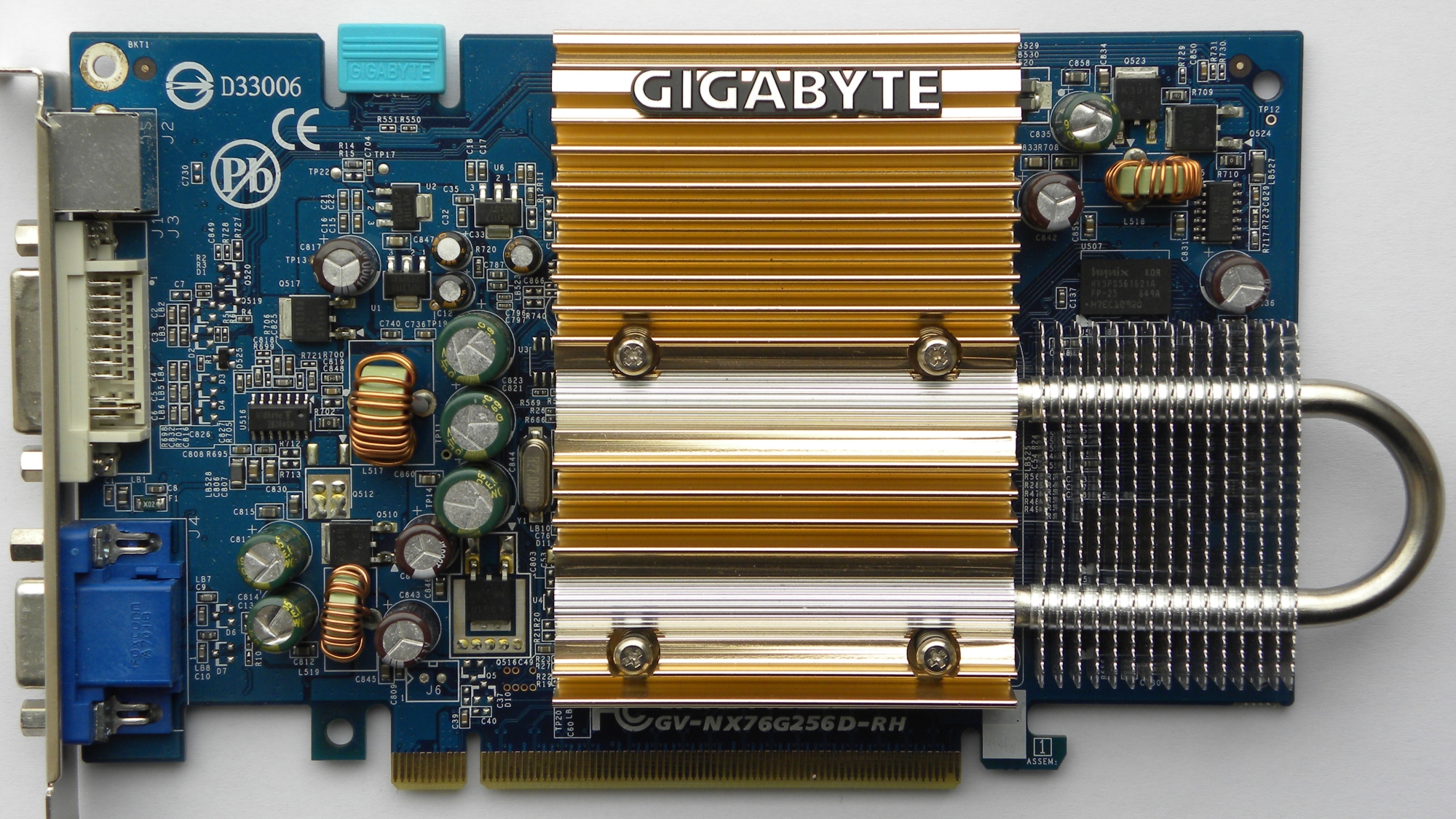 Gigabyte GV-NX76G256D-RH image